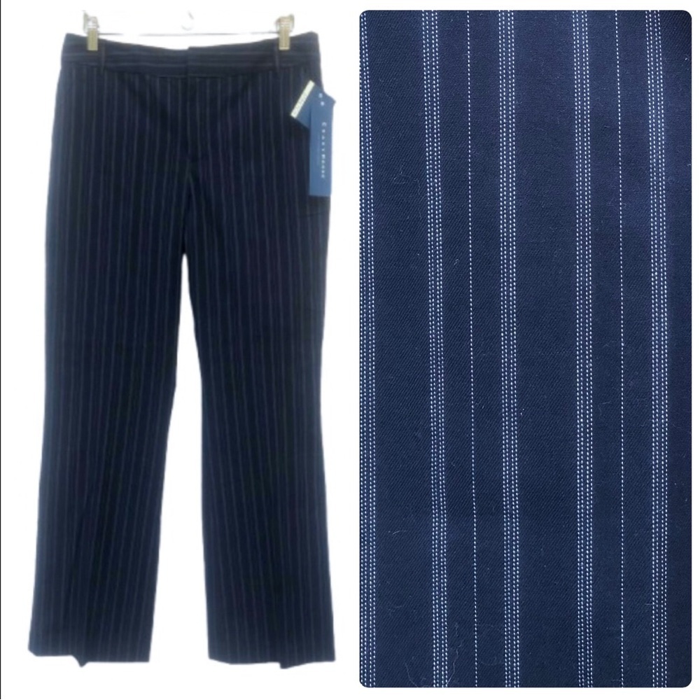 NWT Liz Claiborne Spectator pinstriped pants 12
